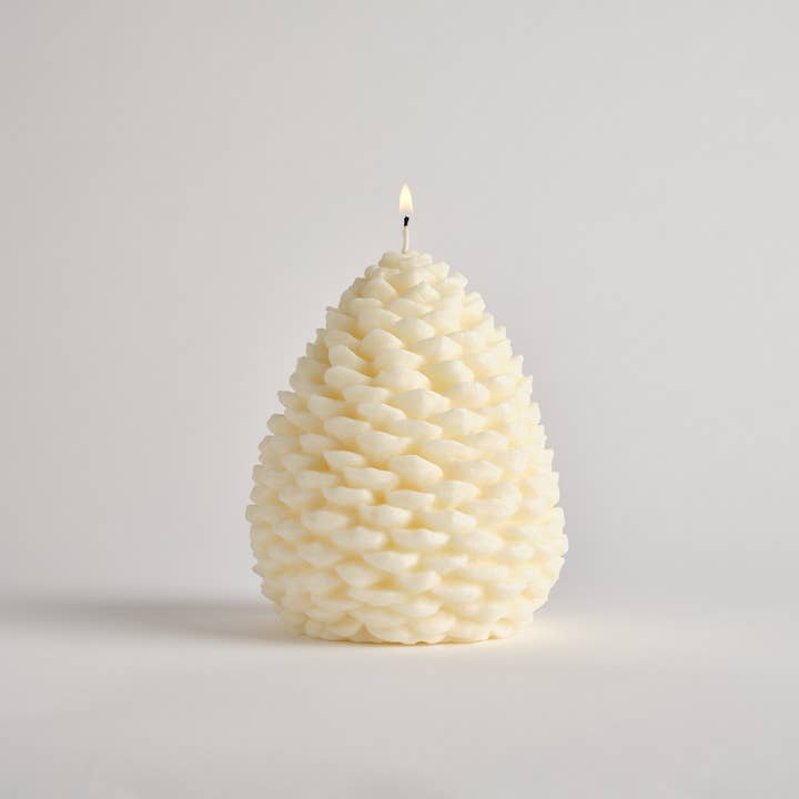 SCENTED CANDLE PINE CONE (LARGE) for wholesale by Manulena