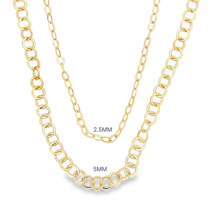 Kabellänkkedja (H203/H206) för wholesale av MIA Jewelry