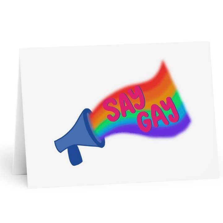 Say Gay for wholesale by Ethel B Designs