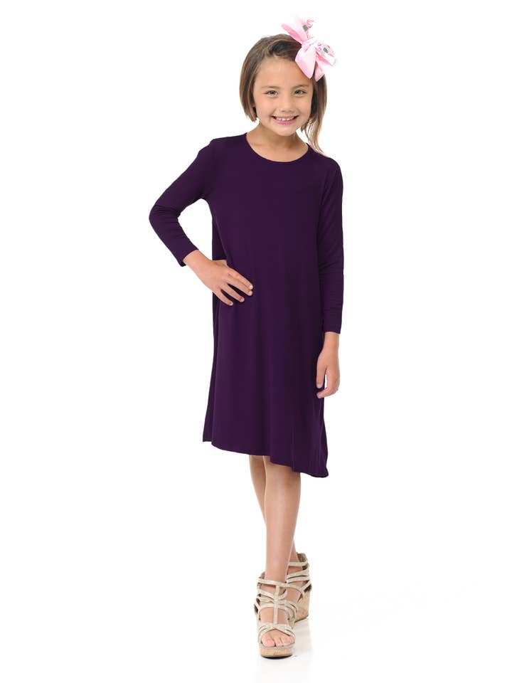Allium - Wholesale Dress - Kids - Trapeze Dress3
