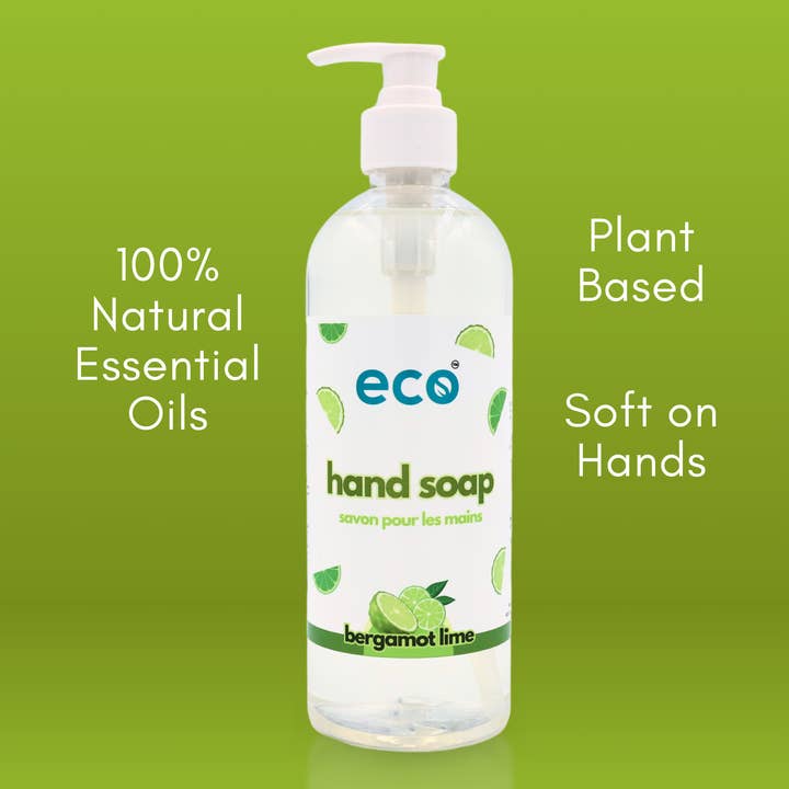 Hand Soap - Bergamot Lime (500ml) for wholesale by Eco Company