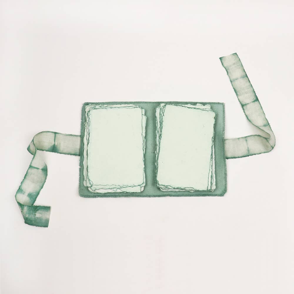 Craft Boat - Wholesale Sketchbook/Sketchpad - MULBERRY GREEN ARTIST'S PAPER BUNDLE WITH CANVAS WRAP4