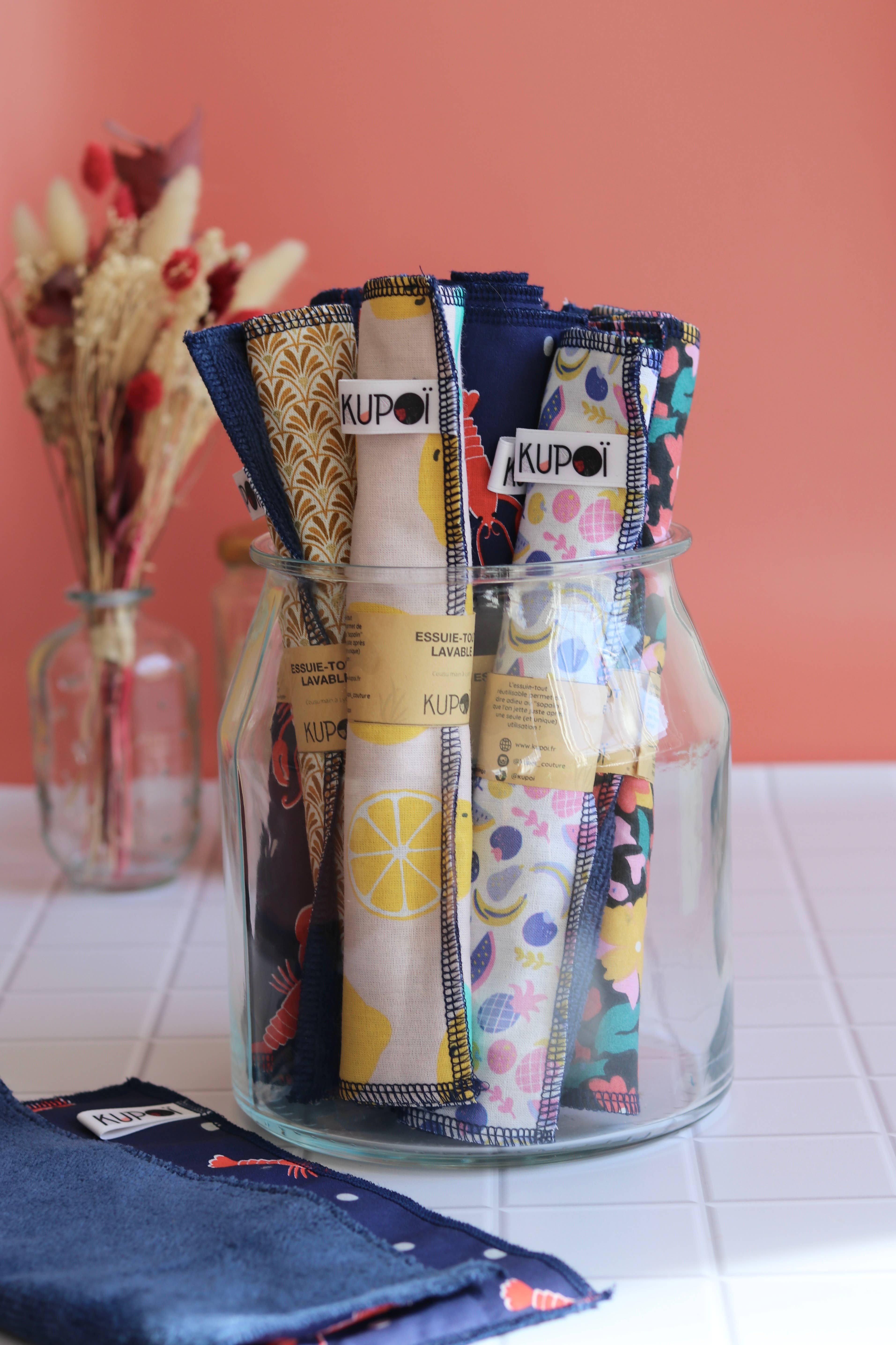 Kupoï - Wholesale Dishcloth - WASHABLE PAPER TOWEL