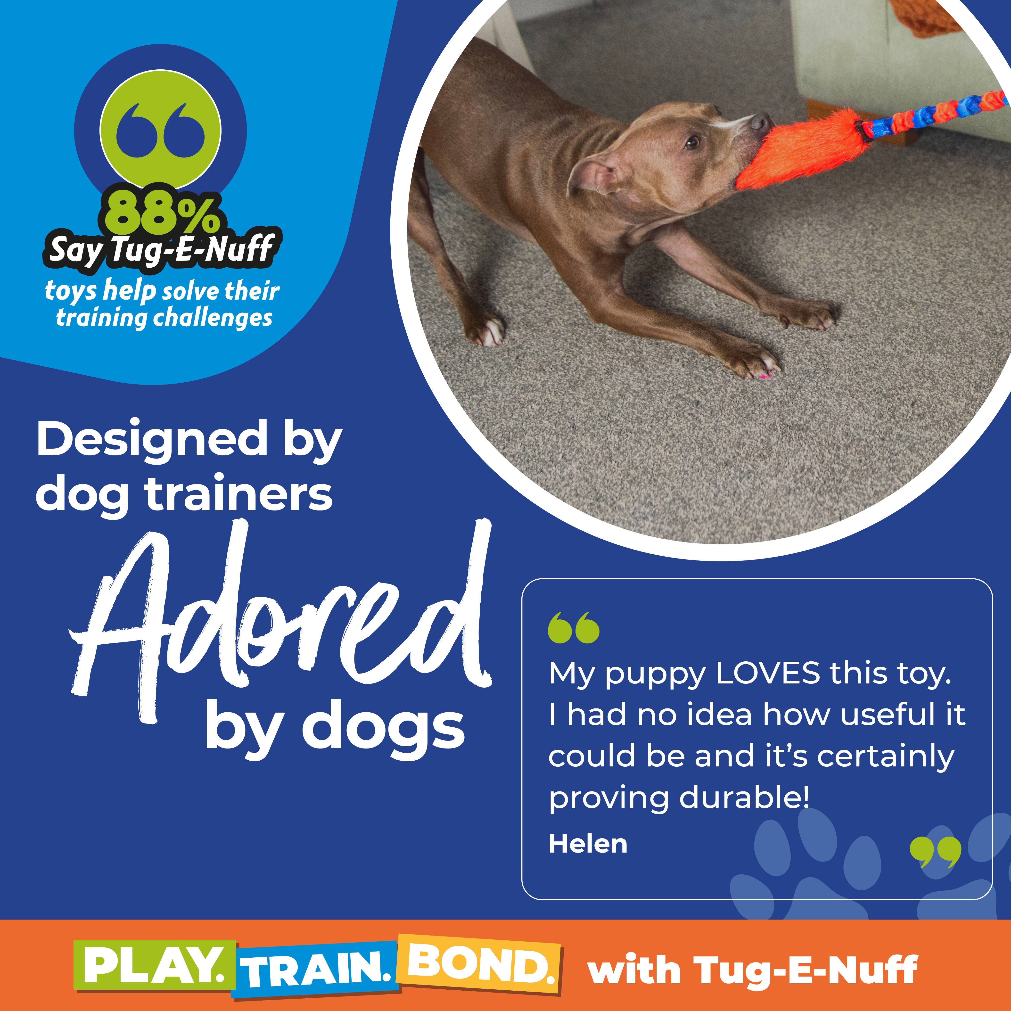 Tug-E-Nuff – wholesale Pet rope toy – Dog – Bright Fauxtastic | Tough Dog Toy | Tug-E-Nuff8