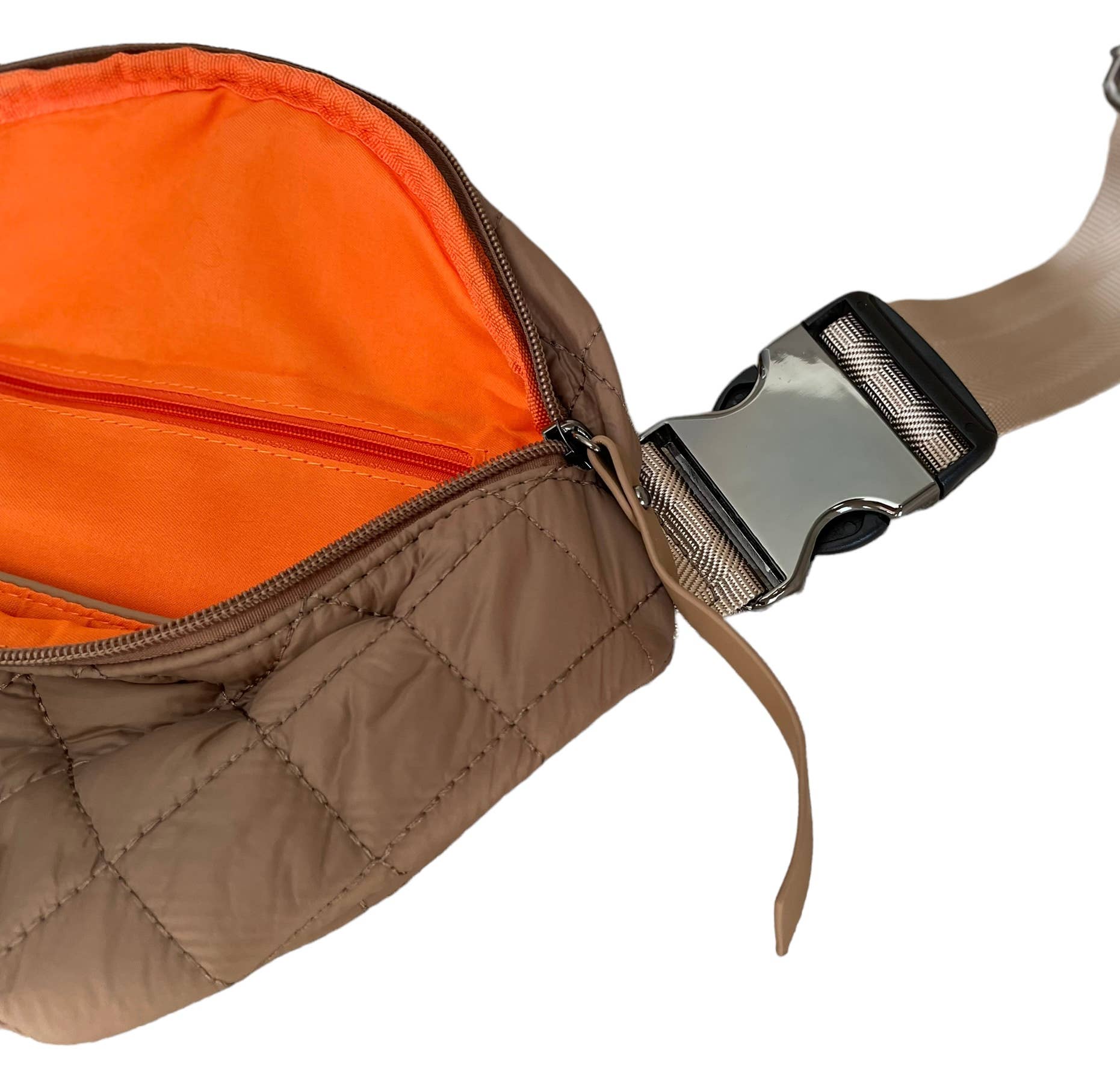 Babs + Birdie - Wholesale Belt Bag - Women's - The Millie Puffer Sling Bag | 3 Color Options7