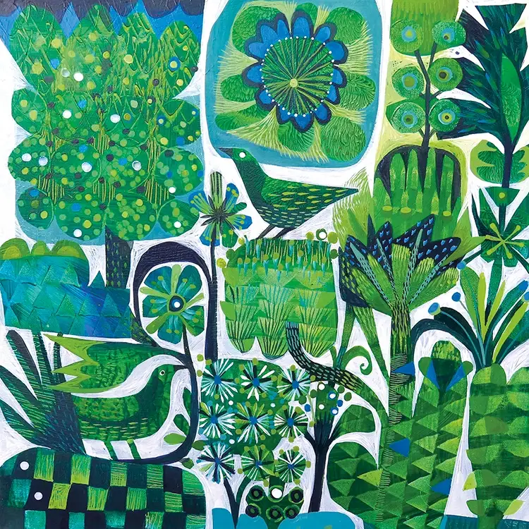 Paper Bird Publishing – wholesale Vardagliga hälsningskort – Grönska0