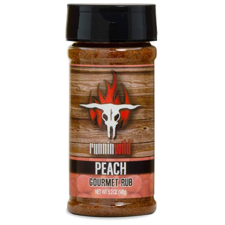 Peach Seasoning/Rub for wholesale by Runnin' Wild Foods