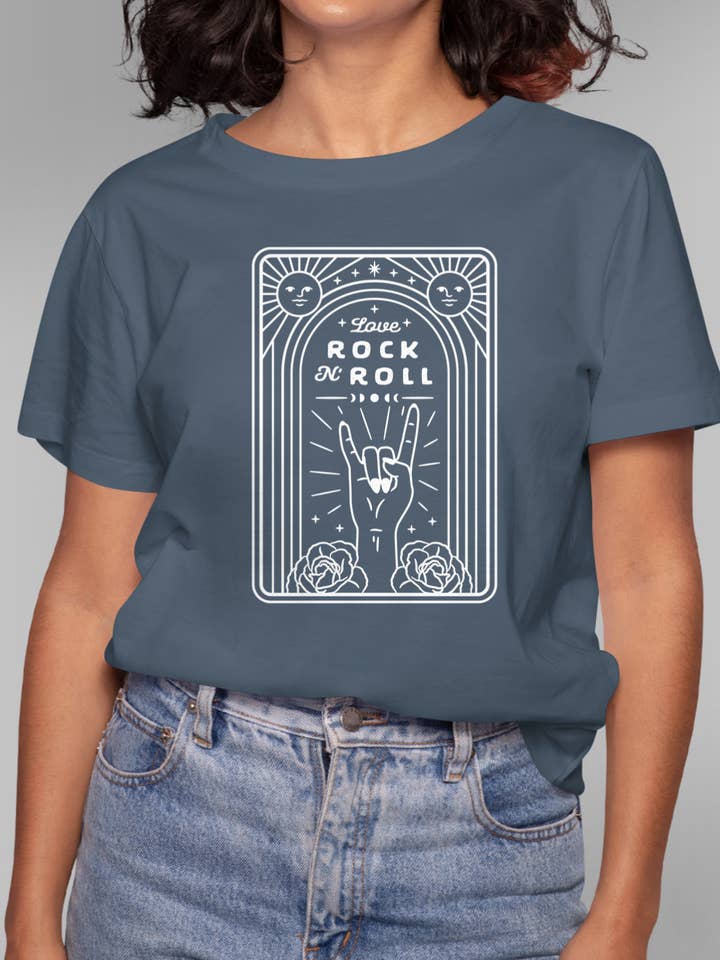 Love Rock N Roll Tee for wholesale by Magnolia Ranch Originals