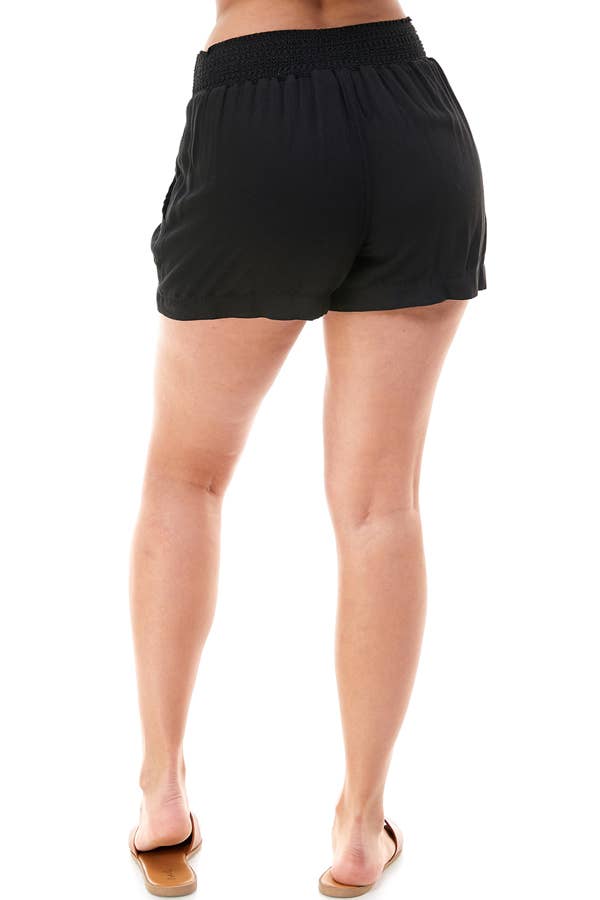 Veracci – Großhandel Shorts – Damen – Veracci Shorts mit gerafftem Bund aus Rayon8