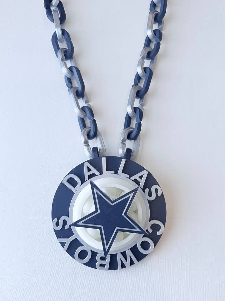 Équipement de jour de match chaîne tournante Dallas Cowboys pour la vente par Southern Designs by Kristy