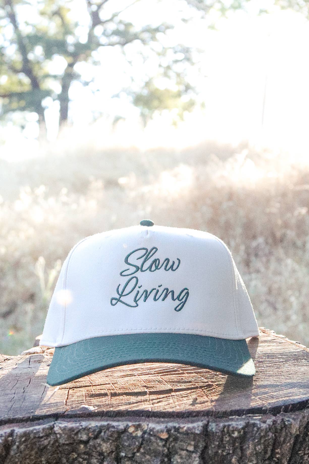 DENVERCO. - Wholesale Baseball Cap - Women's - Slow Living Embroidered Hat0