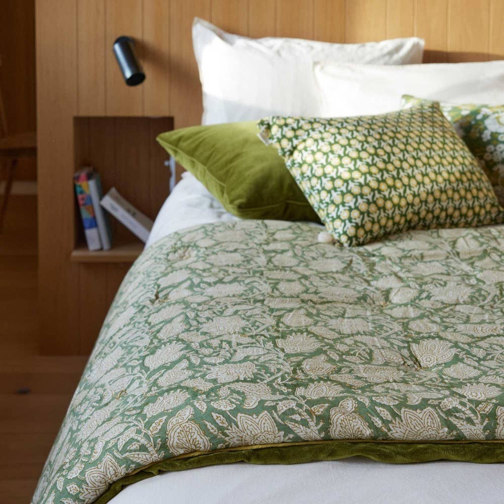 Bonheur du Jour - Wholesale Quilt - Bankhoes - Chandra Kaki4