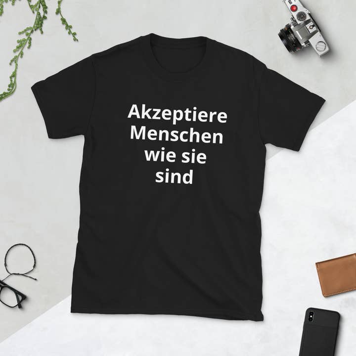 Accetta le persone come se fossero T-shirt unisex a manica corta per la vendita all'ingrosso da parte di Souverista