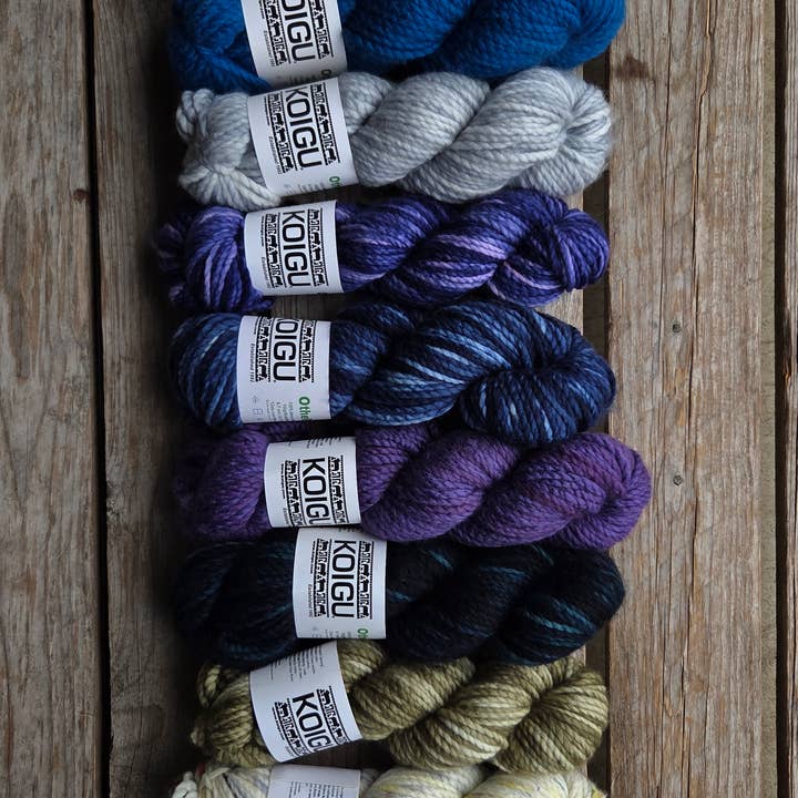 Palette Othello Hiver (laine mérinos épaisse) pour la vente par Koigu Wool Designs