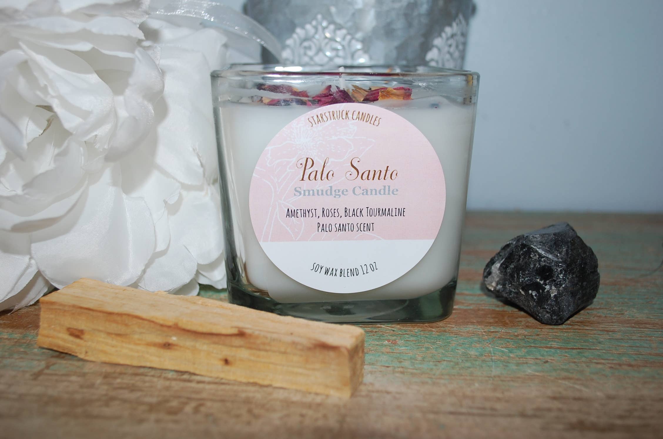 Starstruck Candles - Wholesale Jar/Filled Candle - Palo Santo Candle2