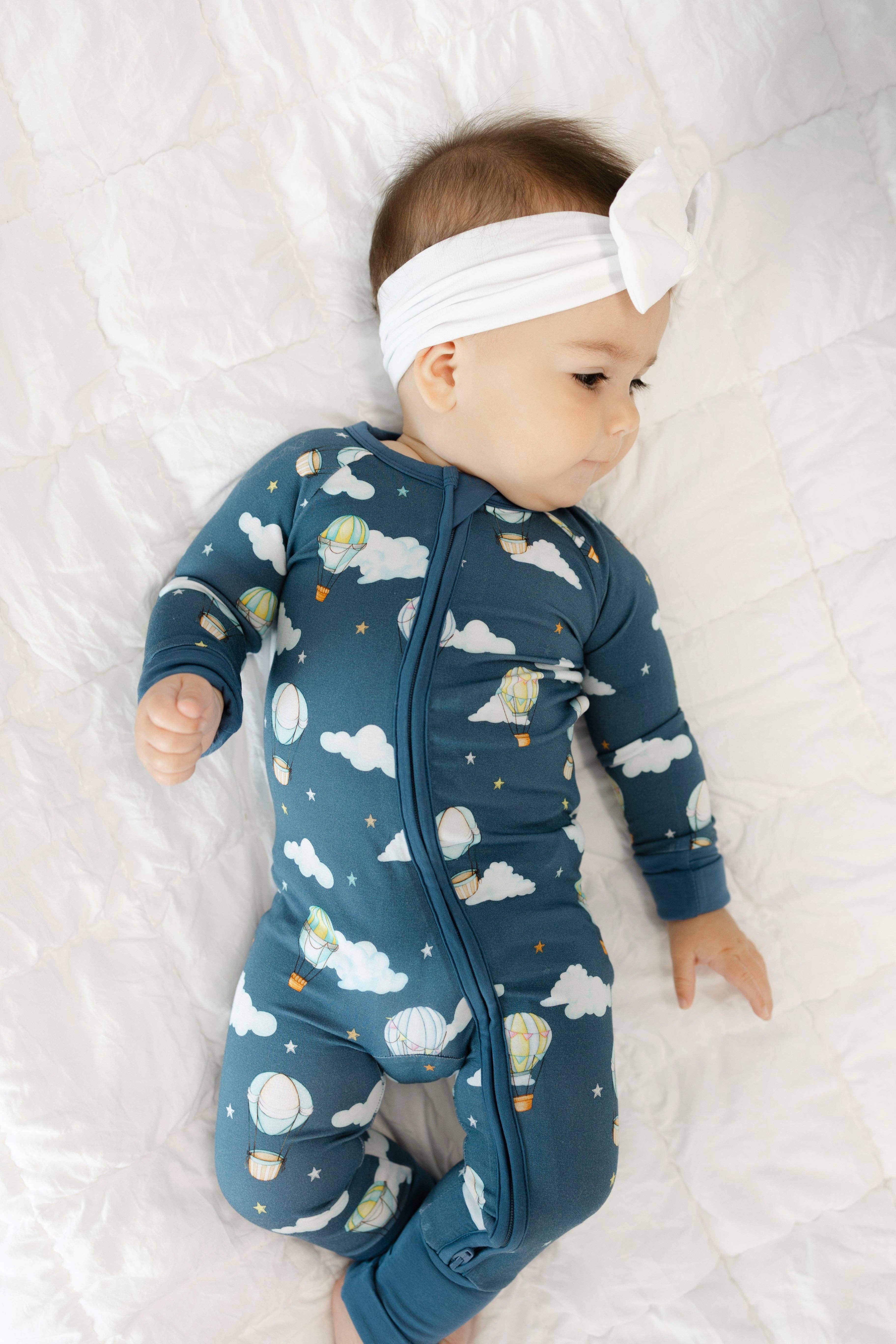 Tiny Snugs - Wholesale Sleepsuit - Baby - Cloud Explorers Zippy1
