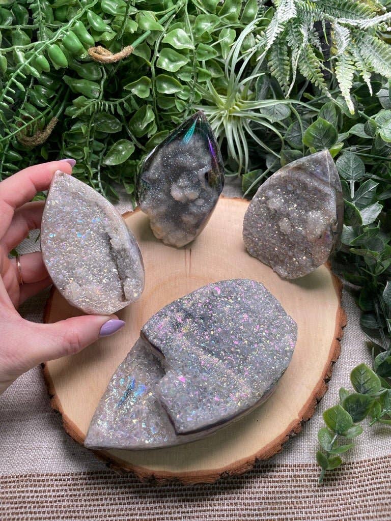 Copper Ashes - Wholesale Spiritual Stone/Crystal - Aura Plated Sphalerite Freeform0