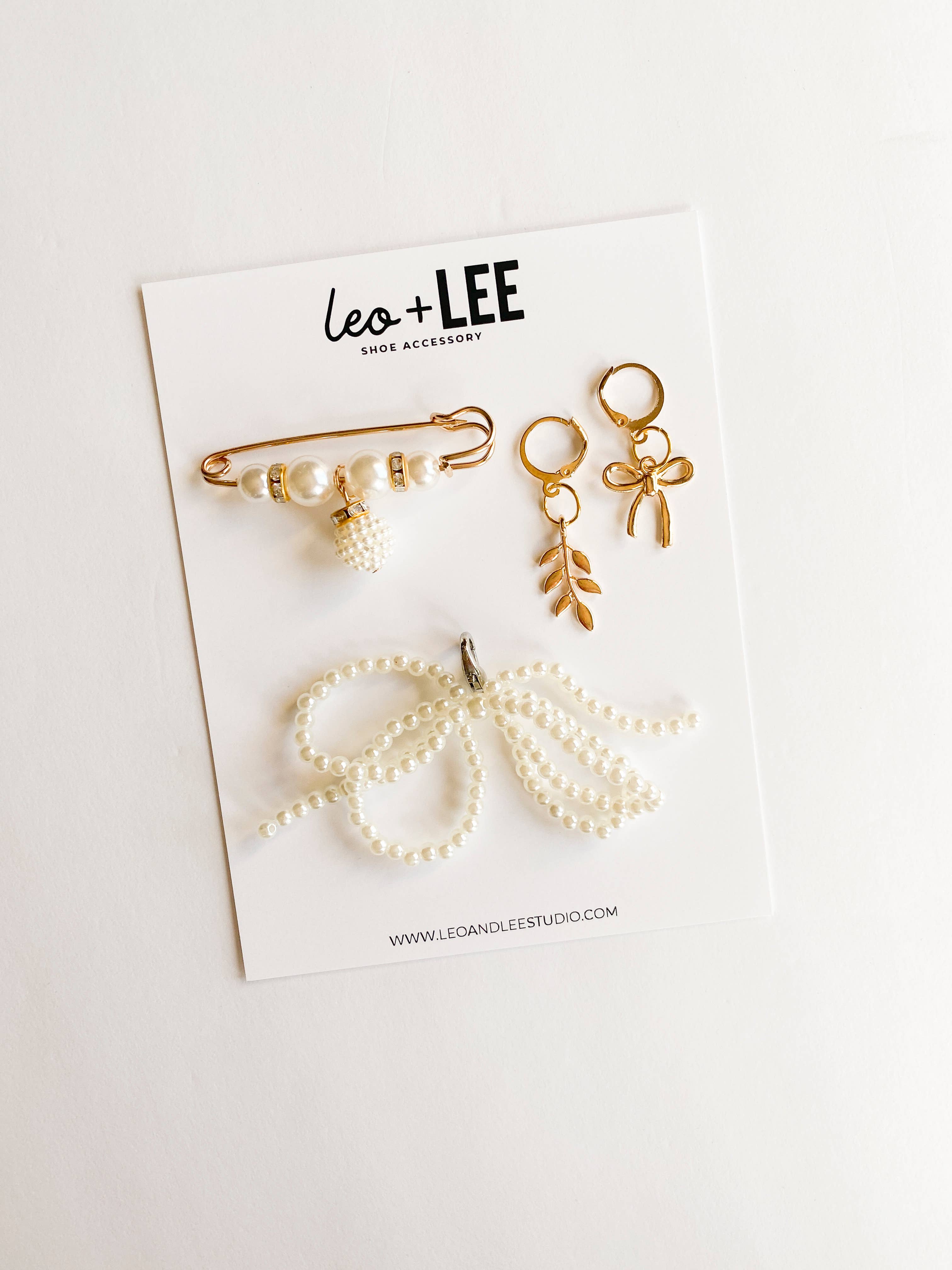 Leo & Lee Studio - Wholesale Shoe Accessories - Shoe Charm Pack | Shoe Accessories by Leo + Lee Studio