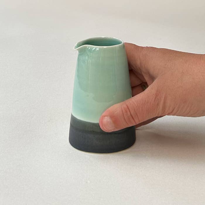 Creamer Turquoise for wholesale by Edit Juhasz Ceramics