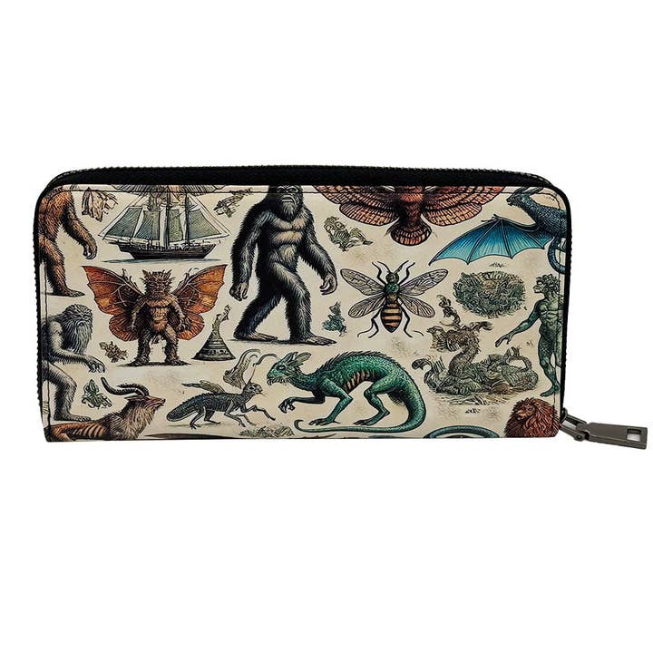 Shady Front - Wholesale Clutch Bag - Women's - Cryptids and Mythological Creatures Clutch Handbag1