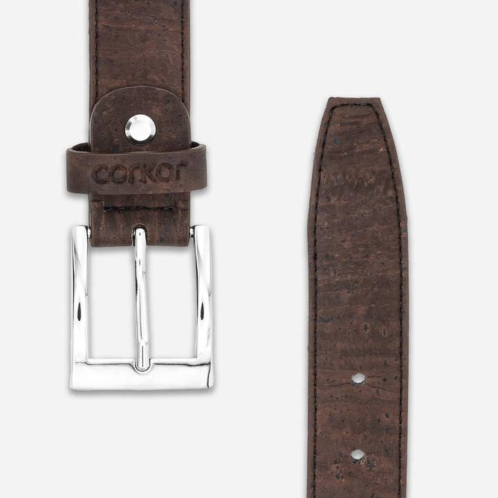 Corkor - Vente Ceinture – homme - Ceinture végétalienne pour hommes en liège 30 mm6