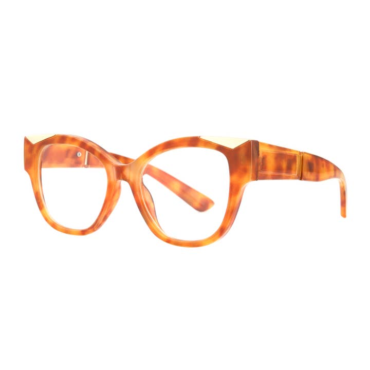 MITCH | Tartaruga ambrata | Luce blu per la vendita all'ingrosso da parte di Ryan Simkhai Eyeshop