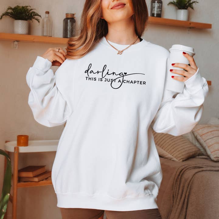 Gisely's Kreations - Wholesale Graphic Sweatshirt - Women's - Just another Story Crewneck Sweatshirt4