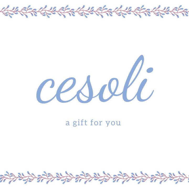 Carte-cadeau Boucle & Ceinture, 6 cm pour la vente par Cesoli