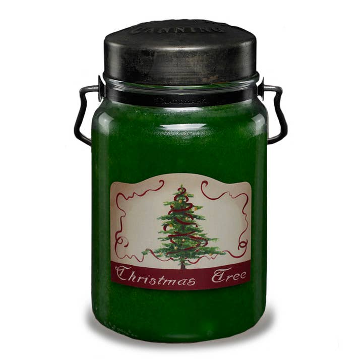Classic Jar Candle-26oz-CHRISTMAS TREE for wholesale by McCall's Candles