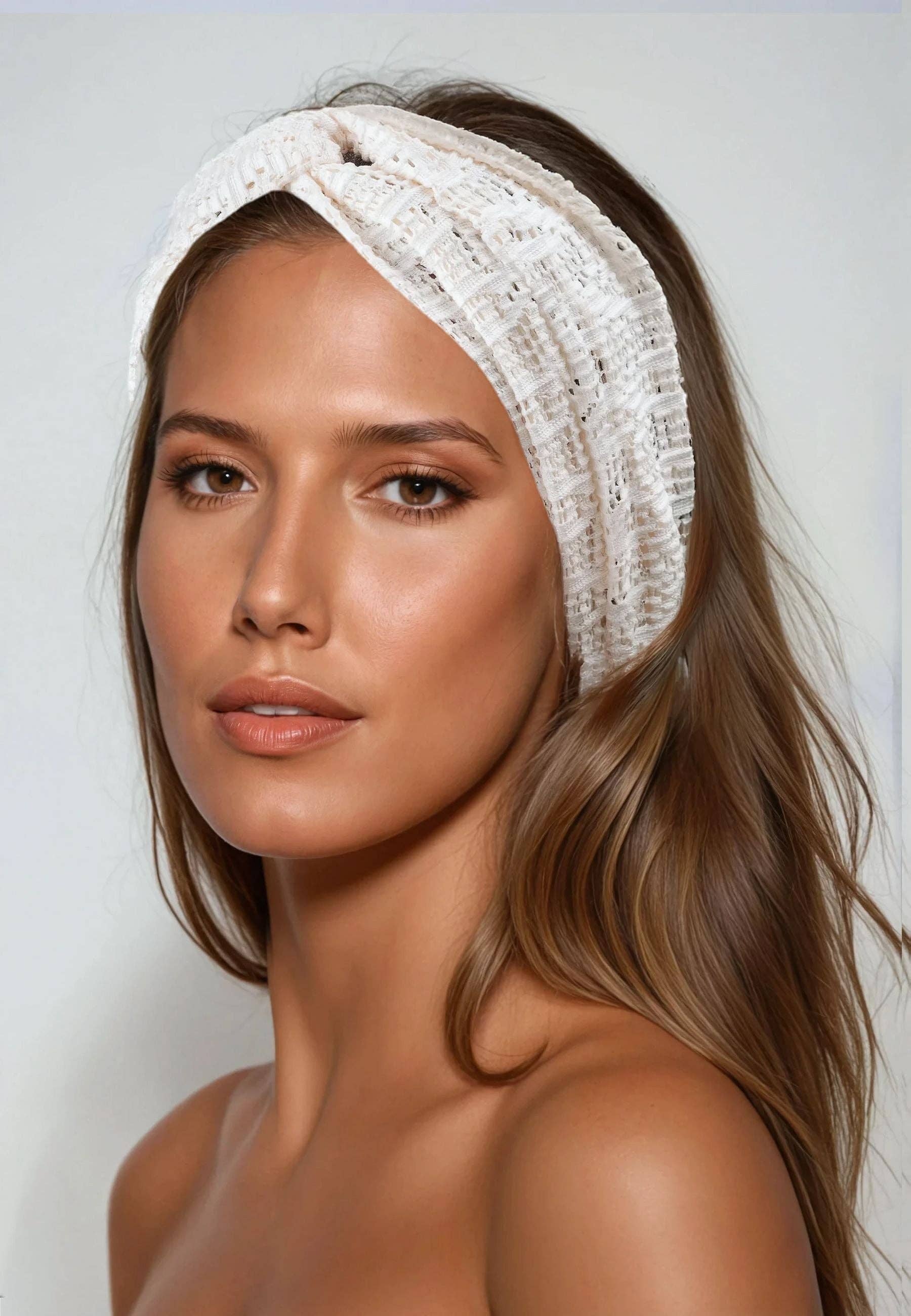 Flavia Valentini - Wholesale Fashion Headband - Women's - Fascia per Capelli in Pizzo0