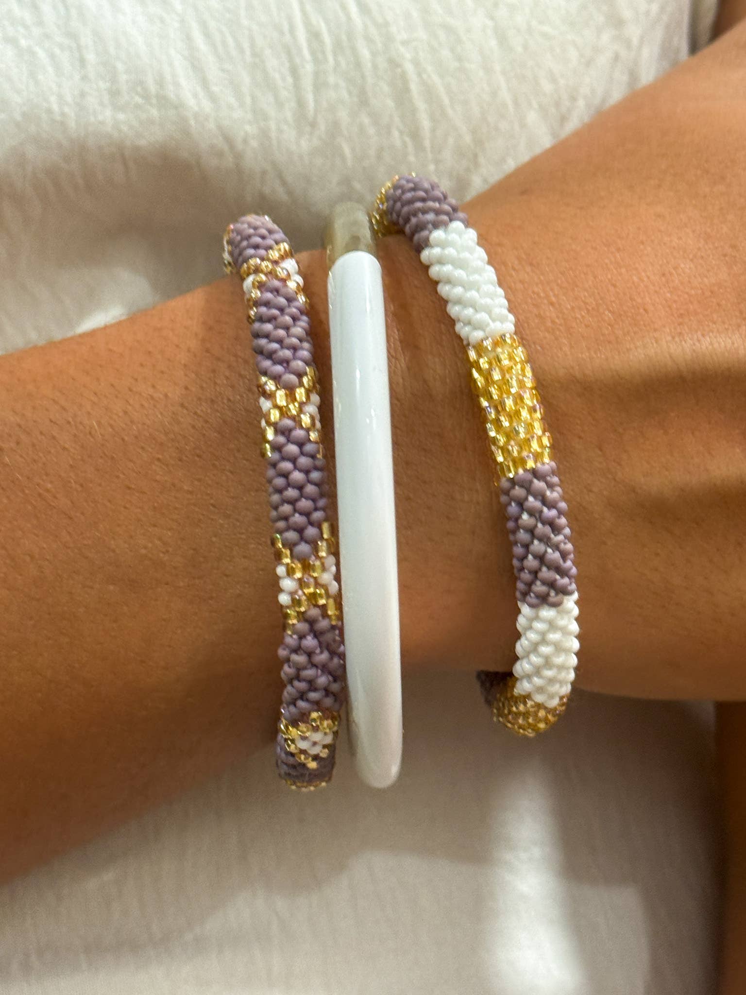 MAISON KIZO - Wholesale Beaded Bracelet - New A/W 2026 Collection Nepalese Bracelet B221