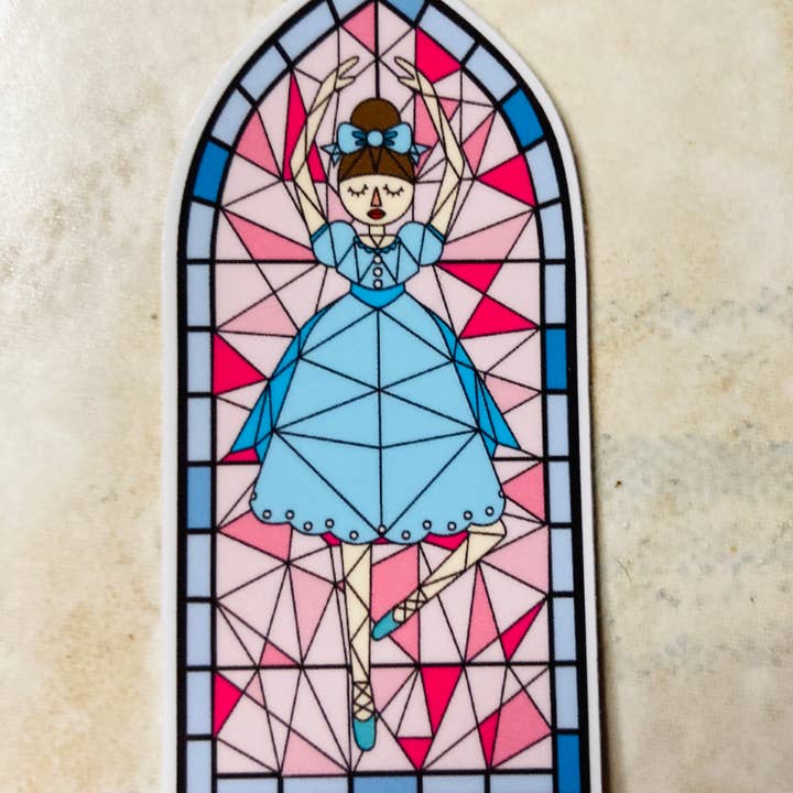 Denali & Co. - Wholesale Sticker - Nutcracker, Clara, Rat, Stained Glass Christmas Sticker8