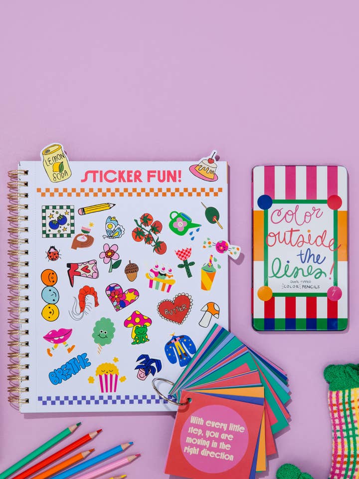 Colored Pencils, Color Outside the Lines for wholesale by Ban.do