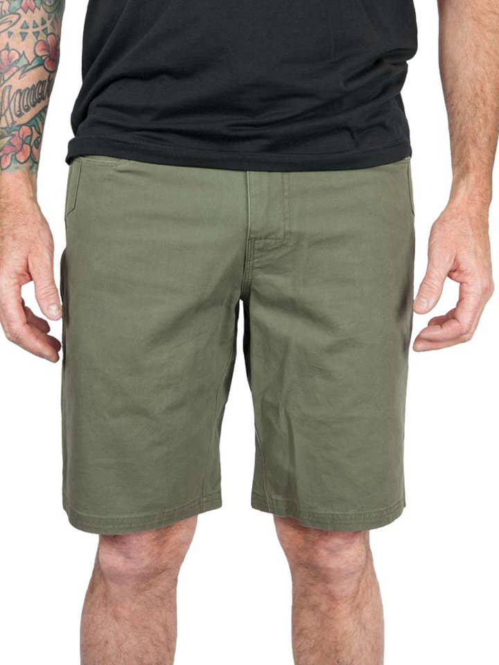 Havok Shorts 10" - Dunkles Oliv für den Großhandel von Off The Grid Surplus