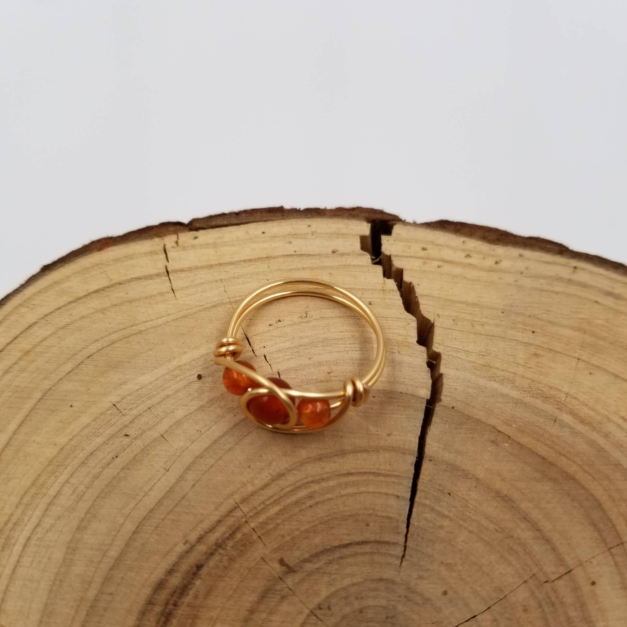 CHAKRA JEWELRY - Vente Bague de cocktail/de cérémonie - Bague en perles de pierre naturelle faite à la main 3 Chalak2