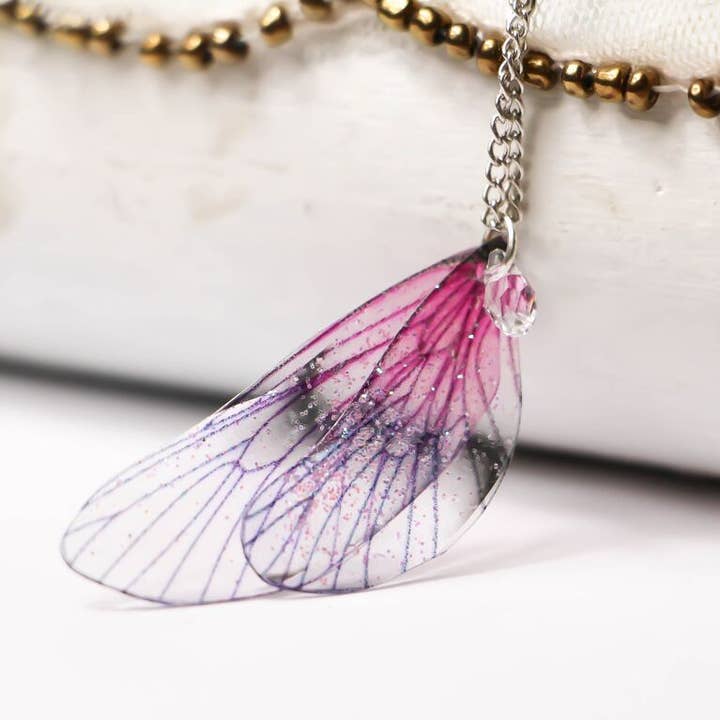 Faërie - Vente Colliers à pendentif - Fée rêveuse1