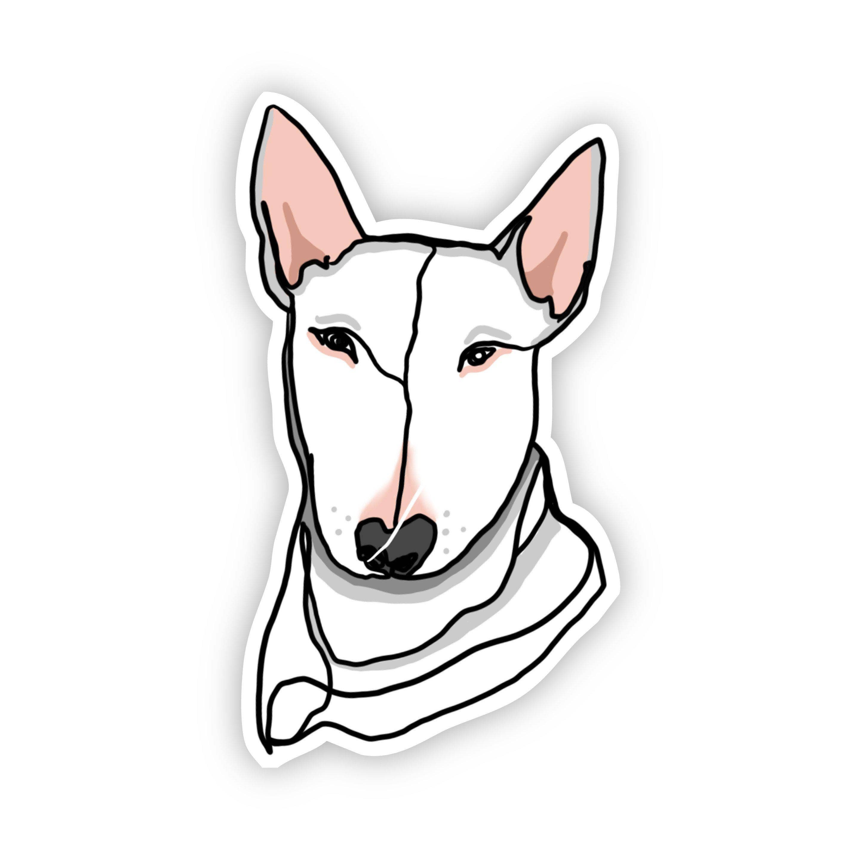 Big Moods - Wholesale Sticker - Bull Terrier Dog Sticker
