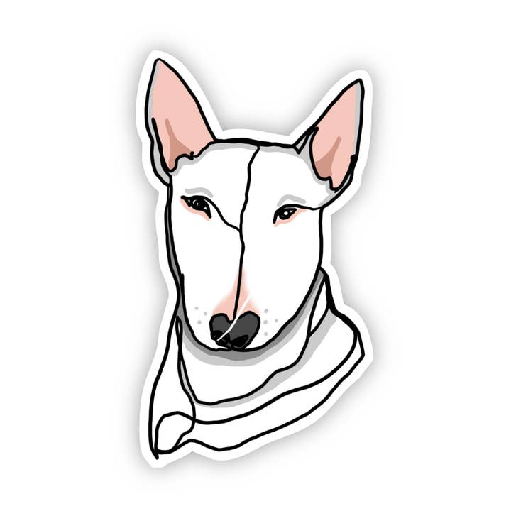 Big Moods - Wholesale Sticker - Bull Terrier Dog Sticker0