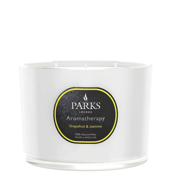 VELA DE 3 MECHAS DE POMELO Y JAZMÍN 350G para venta al por mayor de Parks Candles