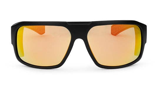 Under The Sun Originals / Bomber Eyewear - Wholesale Sunglasses - Unisex - Mega Bomb Safety - Photochromic Fire Red Orange Mirror2
