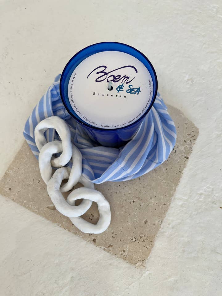 Candela profumata - Santorin per la vendita all'ingrosso da parte di BOĒM & SEA