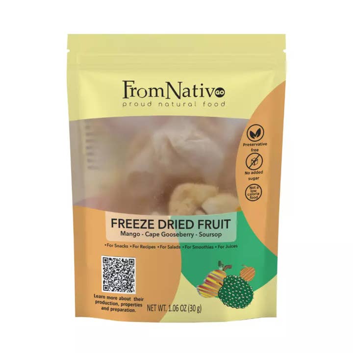 FromNativoGo | Freeze Dried Fruit: Mango Mix | 1.05 Oz E for wholesale by BOSANET