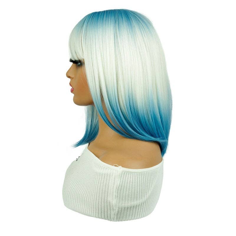 FurDecoration - Venta al por mayor Extensiones para el pelo - Peluca corta degradada con flequillo4