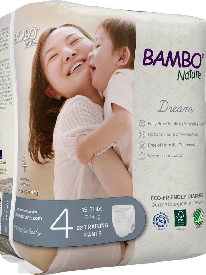 Bambo Nature USA - Wholesale Underwear/Diaper Cover - Baby - Bambo Nature Training Pants Size 42