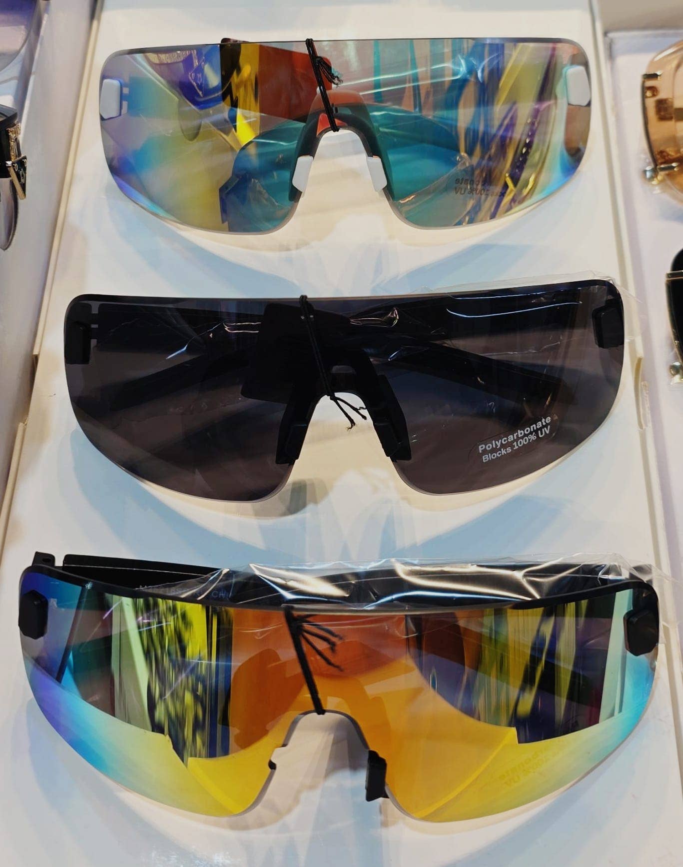 PCS ASSORTED Blocks 100% UV rays 12PCS SUNGLASS SET P-25268 for wholesale on Faire