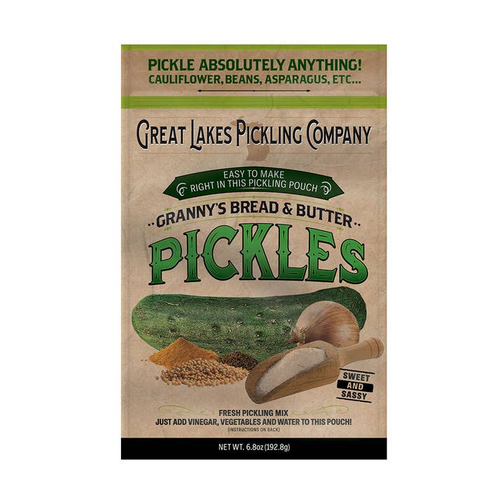 Granny's Bread & Butter Easy-to-Make Pickling Pouch and other Purchase Wholesale grange fair food. Free Returns & Net 60 Terms on Faire trending on Faire.