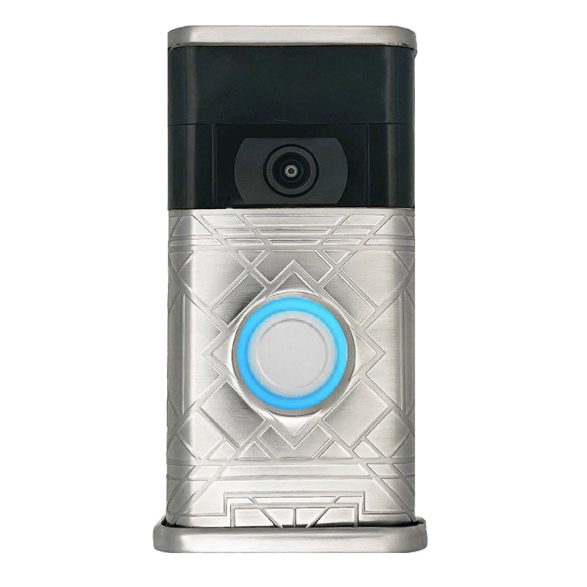 Michael Healy Designs - Vente Bibelots/décorations d'extérieur - Couvercle de sonnette vidéo Art Déco (Ring 2e génération)1