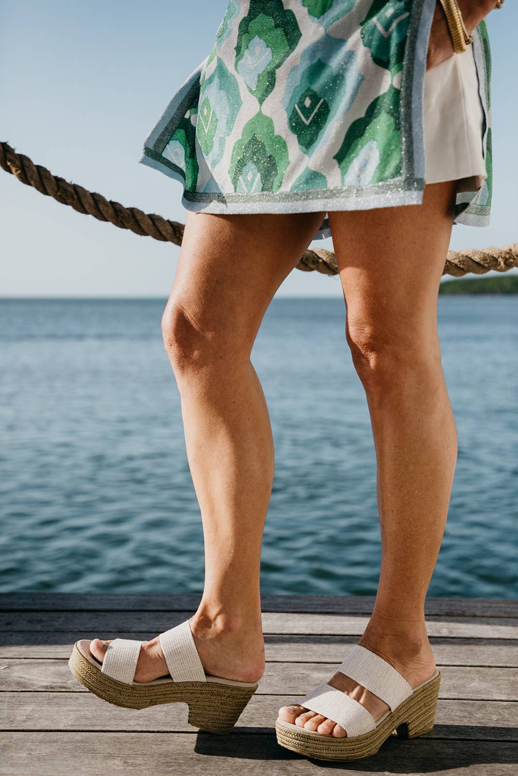 Charleston Shoe Co. - Wholesale Sandals - Women's - Thea Spring 25 - Platform Espadrille 8