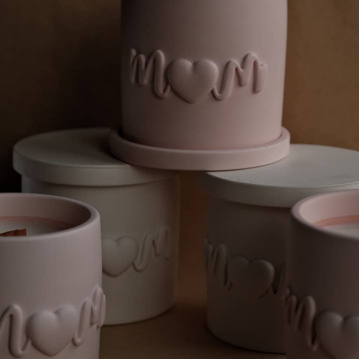 ECLAT DE L'AUBE - Wholesale Jar/Filled Candle - Handmade container scented candle - Mum and Sister3