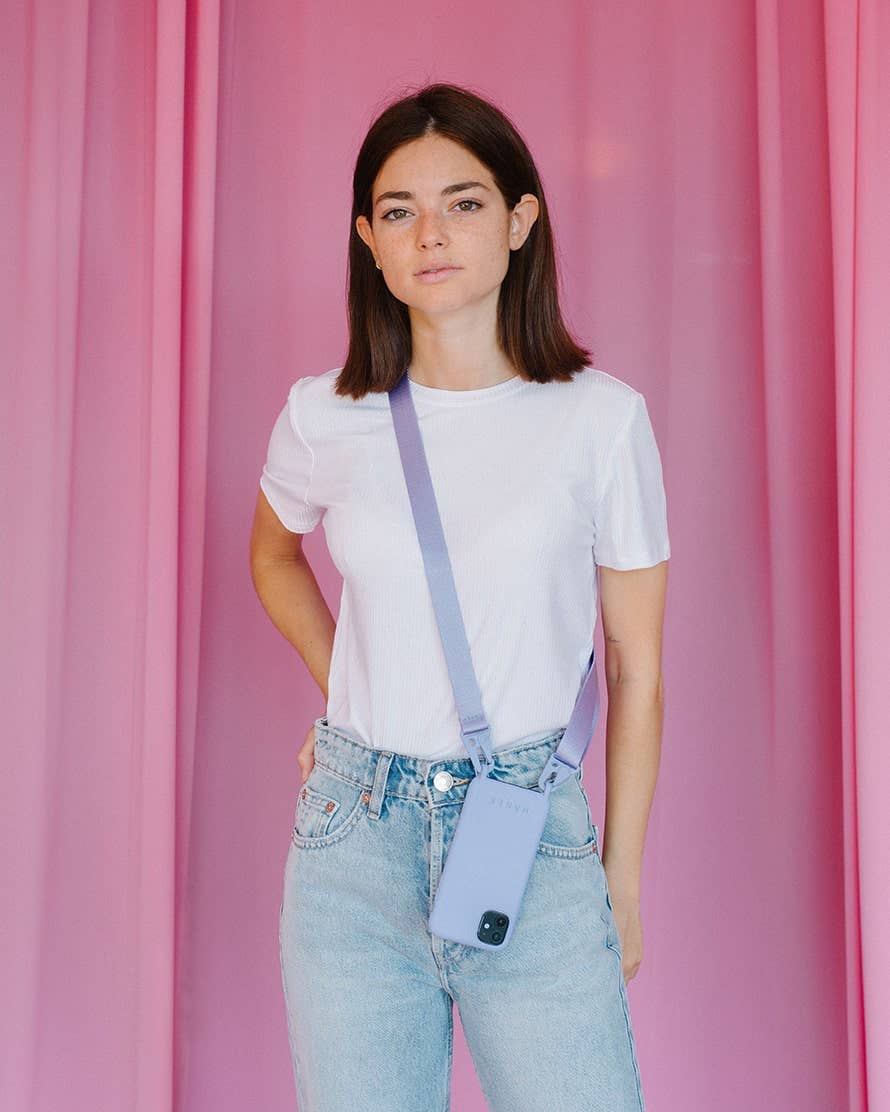 HANEK – Alça para capa de telemóvel por atacado – Twist - lilás2